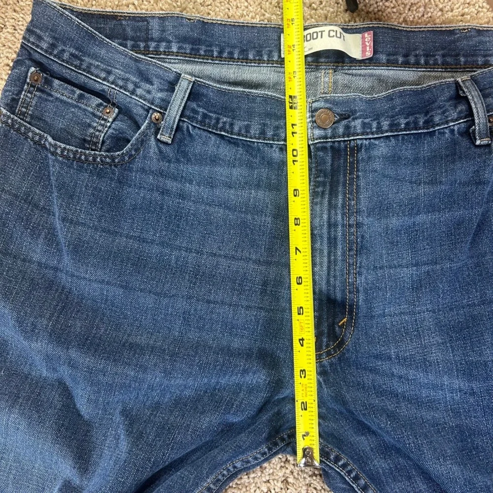 Levis 527 Boot Cut Jeans Men 44x32 100% Cotton Boot Cut Denim Pants
